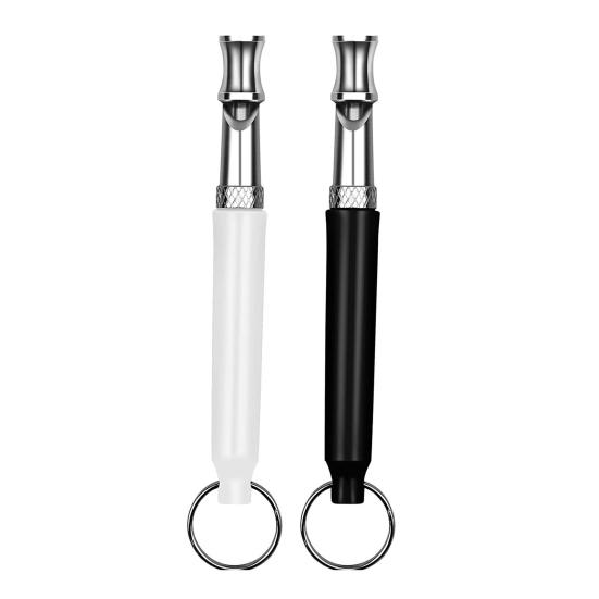 Свисток для собак, профессиональный отзыв, свистки для дрессировки собак с регулируемым шнурком, бесшумный ультразвуковой свисток для собак, чтобы остановить лай соседской собаки