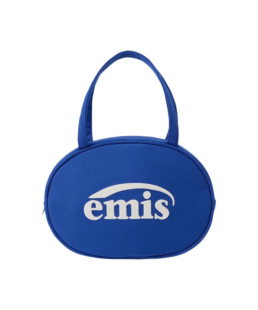 Круглая мини-сумка Emis - Синяя