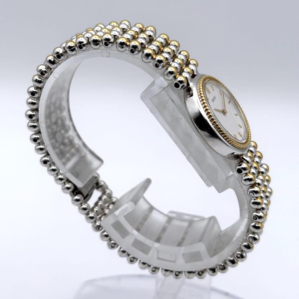 [USED] SEIKO Quartz Gold and Silver Women's Watch GOLD SILVER