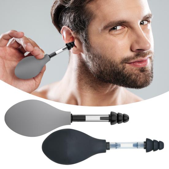 Silicone Ear Pressure Device for Tension Relief Headache Reduction Inner Ear Massage Tool Release Pressure Activate Nerves Portable Relaxation Tool