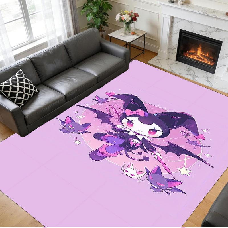 Crystal Velvet Rug Soft Non Slip Indoor Floor Mat Home DecorKuromi