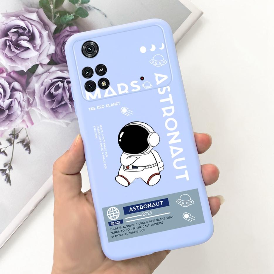 For Xiaomi Poco M4 Pro 4G Case New Fashion Cartoon Cover Soft Silicone Phone Case For Xiaomi Poco M4 Pro PocoM4 5G Fundas Bumper
