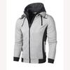 Куртка Double Pull Hooded Sweatshirt Casual Men's Jacket Cardigan