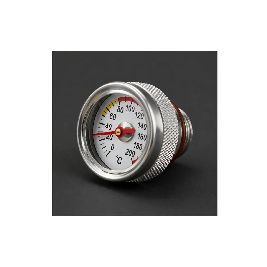 Motorcycle Oil Temp Gauge Compact Engine Temperature Gauge M20 1.5 Oil Thermometer Heat Resistant for Maintenance