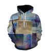 Spring Autumn Hooded Sweatshirt 3D Digital Printing Unisex Hoodies Men Women Fashion Loose Pullover