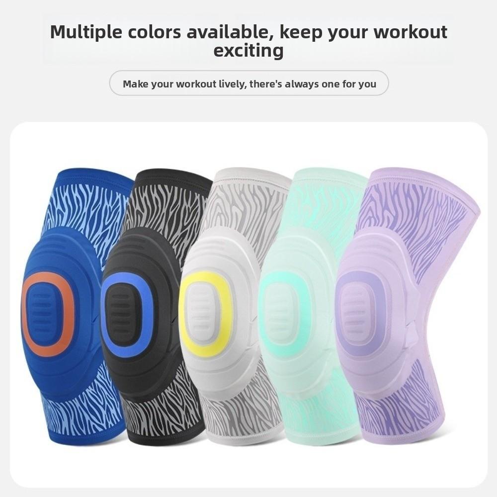 Adjustable Knee Support Pressurized Elastic Compression Knee Brace Fitness Volleyball