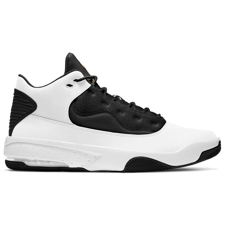 Мужские кроссовки Air Jordan Max Aura 2 Белый Черный Золотой Металлик-Золотой CK6636-107