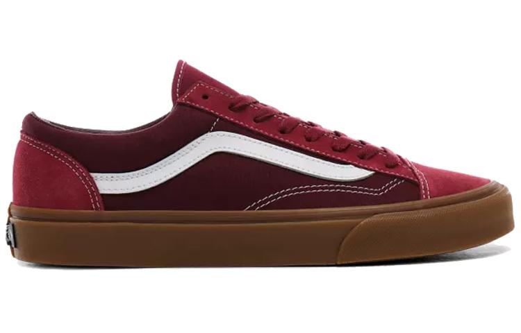 Стиль 36 Vans 'Свекольно-красный с gum' VN0A3DZ3T65