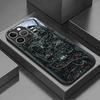 Креативный чехол из закаленного стекла с механическим рисунком для iPhone 17 16 15 14 13 12 11 Pro Max 17Air 16E 7 8 Plus XR XS X