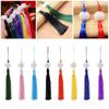 1Pcs Ancient Chinese Style Knot Silk Tassels Lotus Tassels Tassels Pendant Jade Beads Tassel