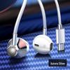 High-End Wired Professional Karaoke Headphones, Nylon Type-C, Universal for OPPO, Xiaomi, Vivo