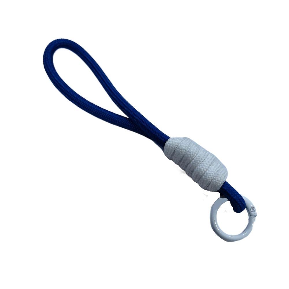 10PCS Colorful Braided Lanyard Keychain Key Ring Bag Charm Phone Lanyard Knot Rope Keyring  DIY