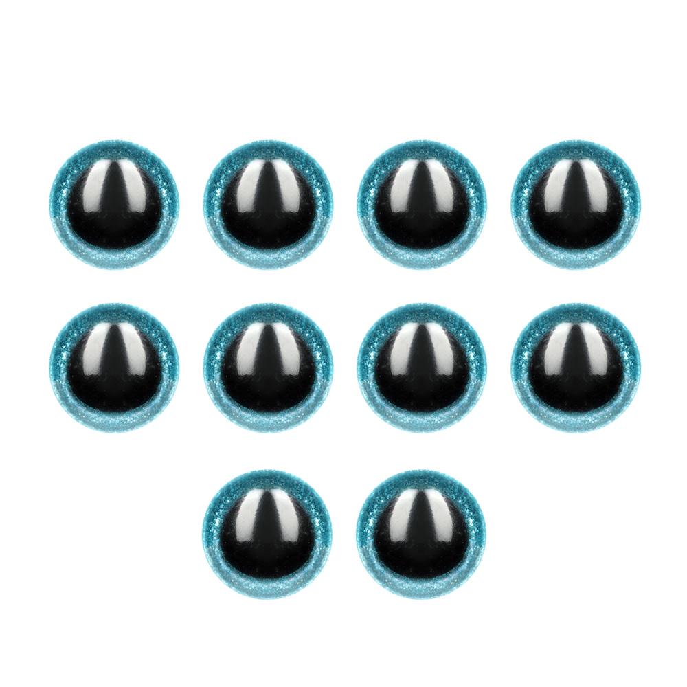 Puppet Plastic Round Safety Eyes Plush Toys Accessories Glitter Dolls Eyeballs Shinning Doll Eyes