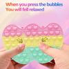 Push  Toy Pendant Bag ,Bubble  Toy Stress Relief Toys For Adult Kids