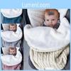 Newborn Baby Knit Swaddle Stroller Wrap Blanket Warm Infant Pram Bag Sleeping