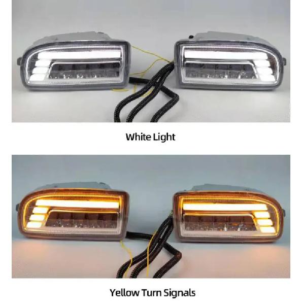 Для Toyota Land Cruiser 100 LC100 UZJ100 FZJ100 1998-2007 Светодиодные Динамические Поворотники Дневные Ходовые Огни Фары Противотуманные Фары