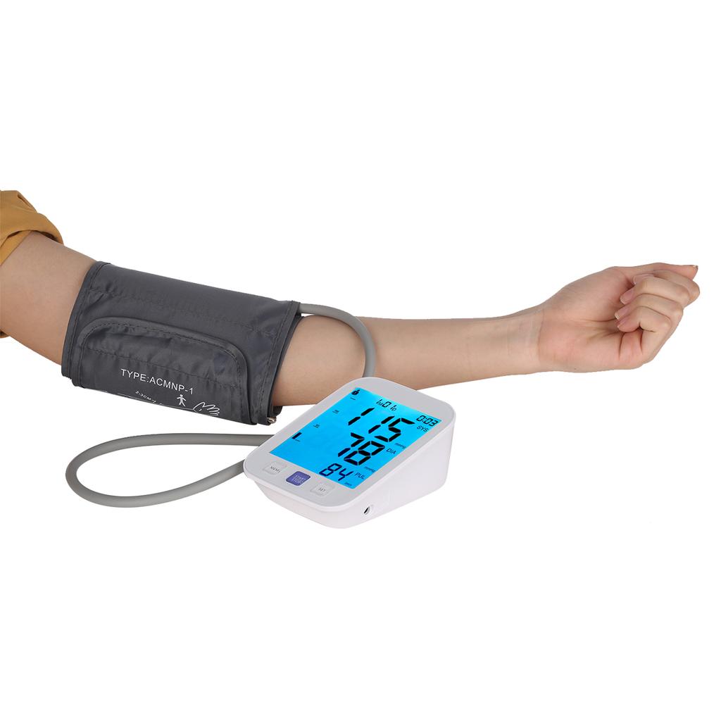 U81NH Автоматический тонометр для измерения артериального давления на плече Цифровой тонометр с большой манжетой