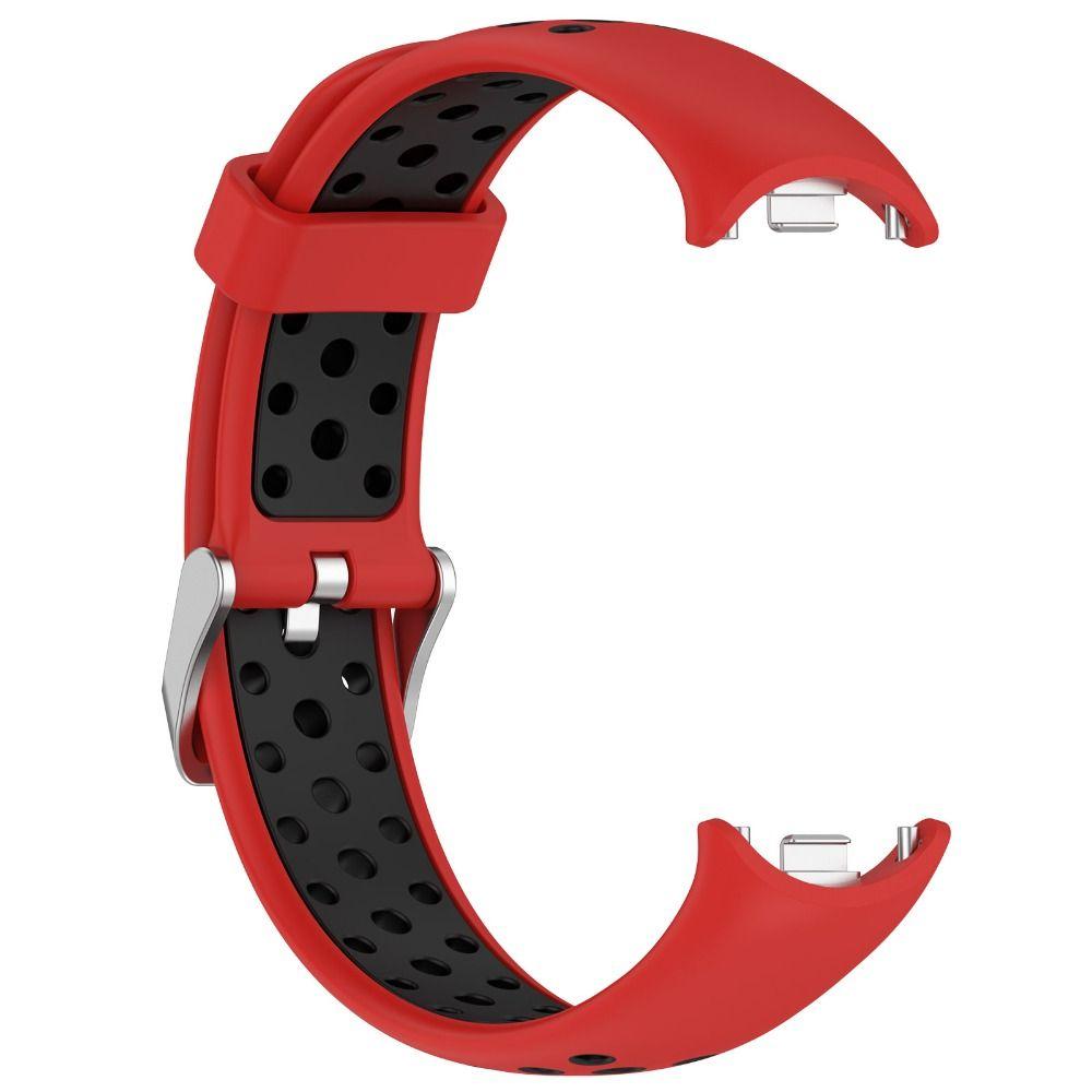 New Breathable Two-Color Silicone Bracelet Strap Replacement