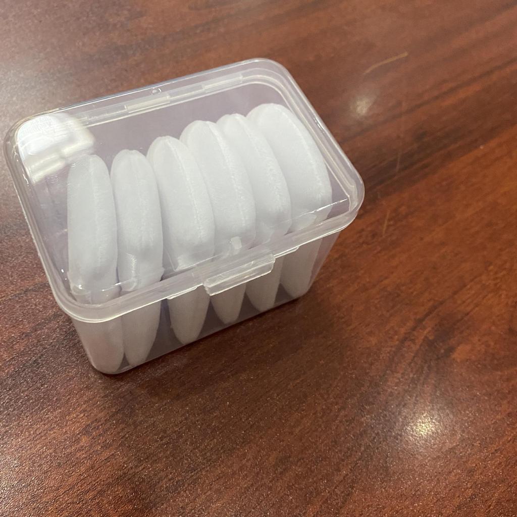 Suede Triangle Powder Puff Makeup Sponge