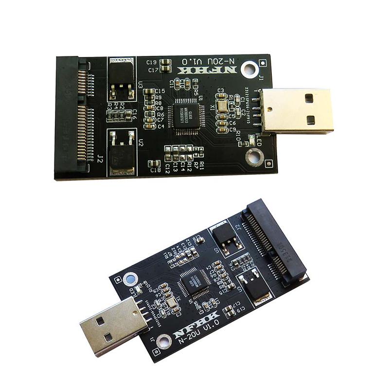 Карта-адаптер Usb 2.0 для Msata Ssd Карта-адаптер Msata Ssd для Usb 2.0