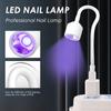 Mini Usb Manicure Light Phototherapy Machine Nail Nail Sheet Baking Light Led Small Portable Convenient Phototherapy Light