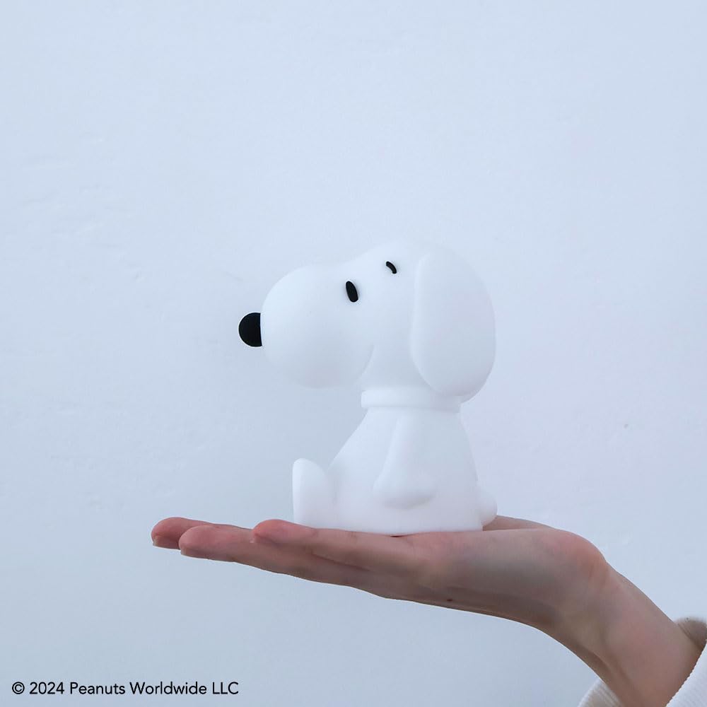 Mr Maria Bundle of Light Snoopy PEANUTS LED Light Palm Size Snoopy Made of Silicone MM-021
