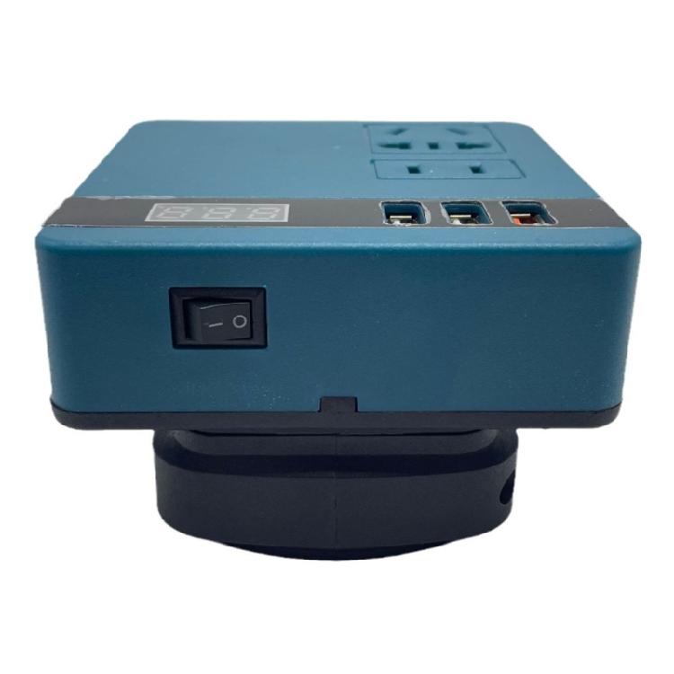 120W Lithium Battery Inverters Multifunction Lithium Tools Battery Inverters 18V-21V To 220V Intelligent Function