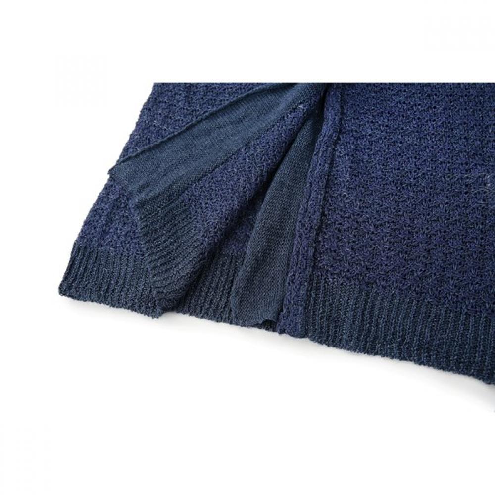 Furina Linen Half Sleeve Knit Cardigan Pelicia