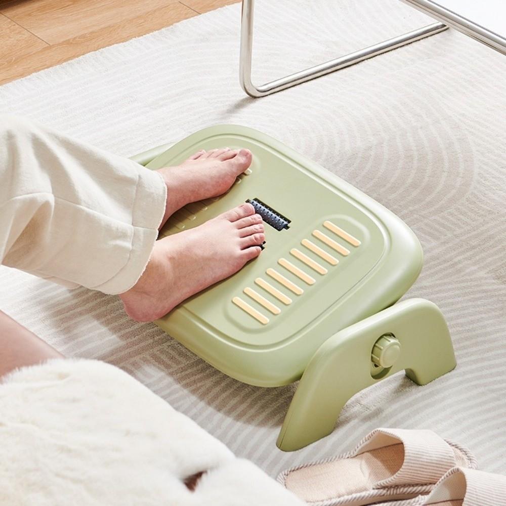 with Massage Rollers Desk Leg Rest Ergonomic Foot Stool Under Desk Footrest Under Desk Use