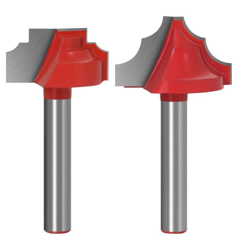 1 шт., 6 мм, деревянная фреза с хвостовиком, прямая торцевая фреза, триммер для чистки, заподлицо, угловая, круглая, коробчатая, инструменты