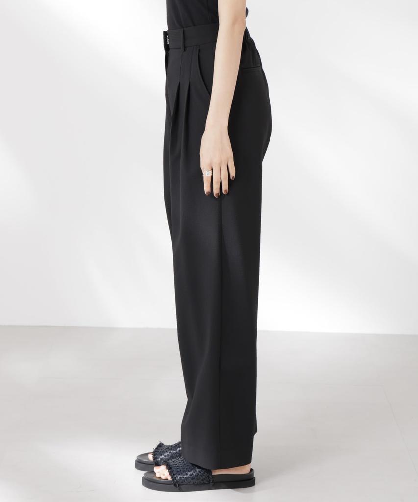 Nano Universe Soccer Tuck Wide Pants Be Paired with Other Size F Women's (Can Items) (110), Blue, 673-5127323