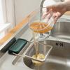 Sink Filter Rack Kitchen Foldable Waste Strainer Mesh Bag Garbage Net Shelf