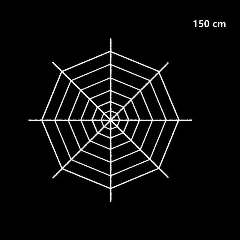 Halloween spider web simulation big black spider decoration bar scene layout props party decoration lawn scenery home decoration