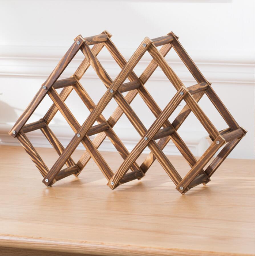 Штабелируемый стеллаж для хранения вина, деревянный стеллаж для вина на 3, 5, 6, 10 бутылок, домашняя пивоварня и виноделие, барная посуда, шкаф для красного вина, барные инструменты