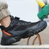 Insulation 6 Kv Work Shoes For Men Rotating Button Work Safety Shoes Puncture-Proof Indestructible Shoes Security Boots Fashion