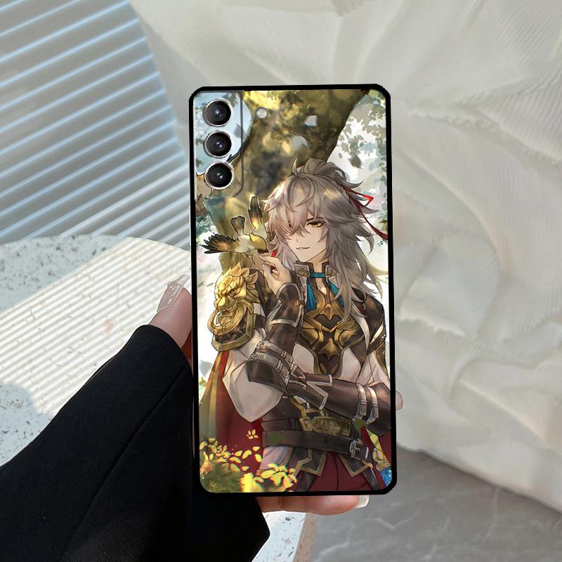Чехол Honkai Star Rail Цзин Юань Для Samsung Galaxy S25 Ultra S21 S22 S23 S24 Ultra S9 S10 Plus S21 S25 FE Чехол Funda
