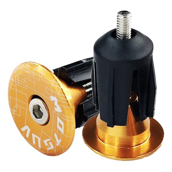 2Pcs Aluminum Alloy Bicycle Handlebar End Plugs Caps for Road Mountain Bike MTB