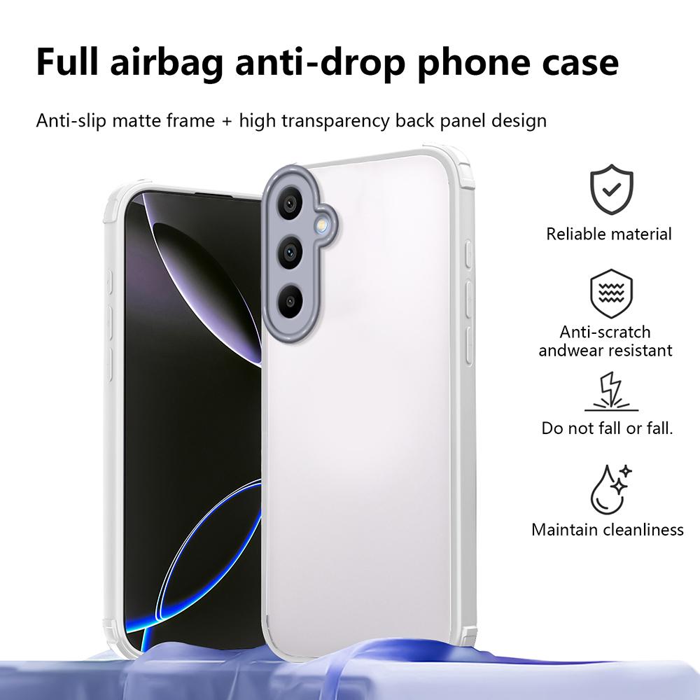 For Samsung Galaxy A36 5G Case Reinforced Corner Shockproof TPU + Acrylic Phone Cover