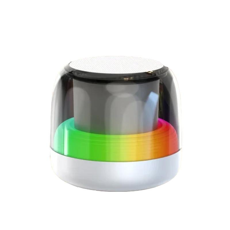 Портативная светодиодная RGB-лампа с атмосферой, TWS Bluetooth-динамиком, сабвуфером, мини-беспроводным динамиком, зарядка через USB, новинка, ночник