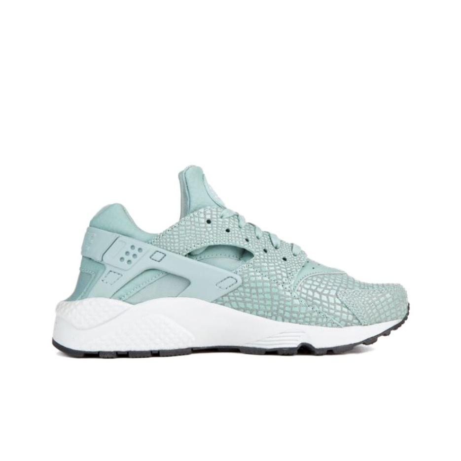 Nike Кроссовки Nike Air Huarache Run Print Cannon Crocodile Женские Синие Cannon-Blue Белые 725076-006