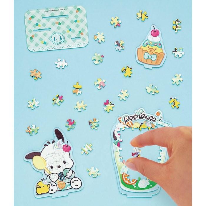 Beverly Jigsaw Puzzle x Acrylic Stand Pop Pochacco & Sweets 35 Pieces SP-044