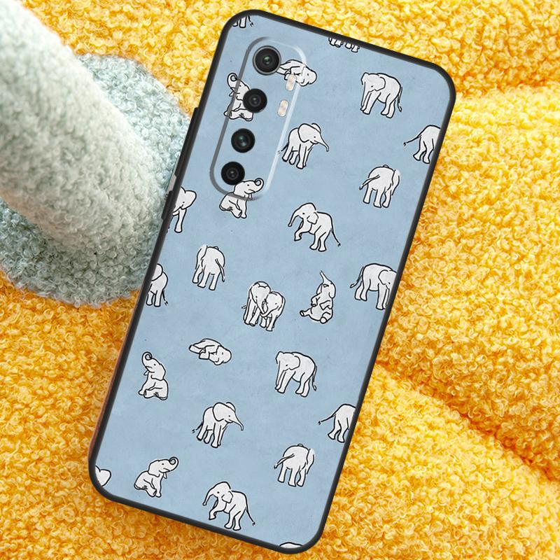 Милый чехол слоненок для Xiaomi 13T 14T 15T 14 15 Ultra 17 Pro Max Чехол для POCO F8 F7 X7 Pro F5 F6 X5 X6