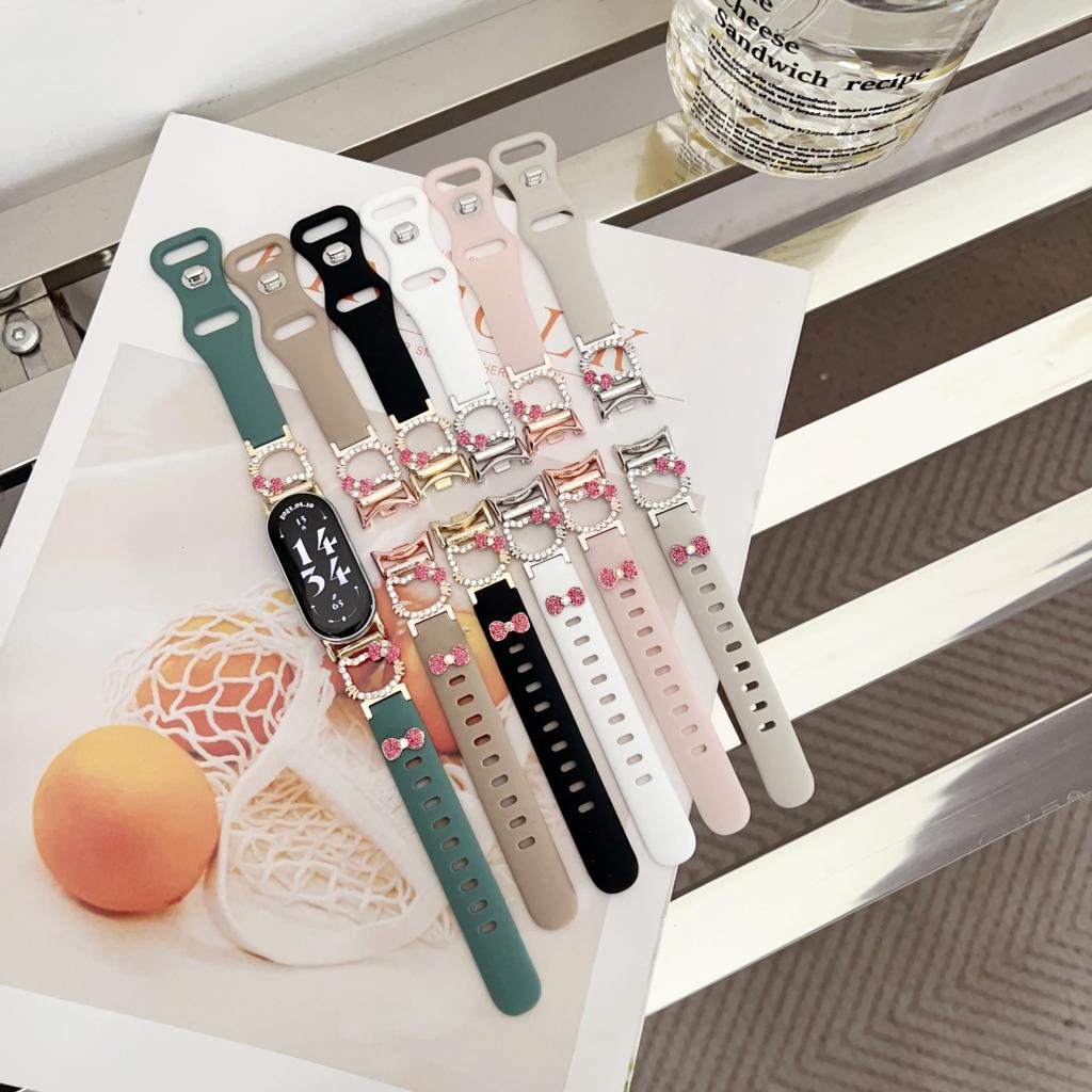 Ремешок для Mi Band 9 8 8pro 9 pro Global Smart Bracelet Pulseira для Xiaomi Mi Band 8 NFC Аксессуары для браслетов Redmi Band 4 5 Band