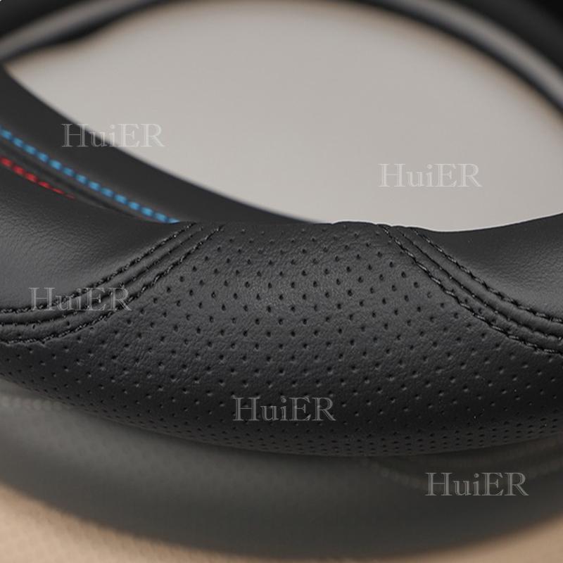 New Round Car Steering Wheel Cover For Toyota bZ7 BZ7 2025 2026 UltraThin Leather Anti Scratch Non-slip Interior Accessories
