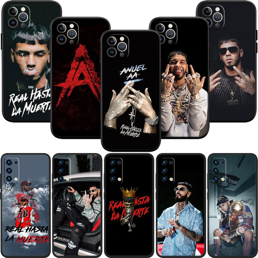 LO11 Anuel AA Soft Shell Phone Case for Redmi Note 10 11 12 Pro Max 10S 10C 10T 11A 11S 12S 12C