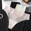 Прозрачные трусики-стринги женские ультратонкие, сексуальные, бесшовные, с низкой посадкой, быстросохнущие