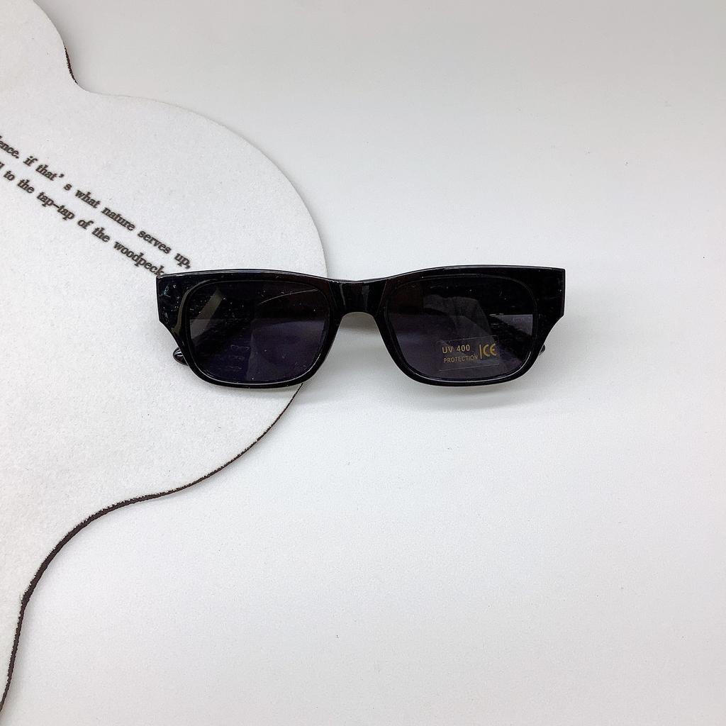 Модные детские солнцезащитные очки в ретро-стиле, симпатичная коробка, модные солнцезащитные очки с вогнутой оправой, детские солнцезащитные очки для защиты глаз