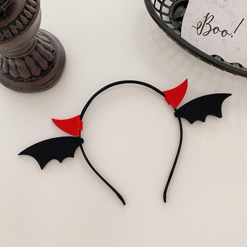Pumpkin For Girls Bat Non-slip Halloween Headband Women Hair Hoop Animal Ears Korean Hairbands