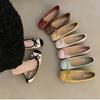 Fashion Spring/Summer Bow Women's Mary Jane Shoes Fashion Light Sliders Simple Soft Soled Flats