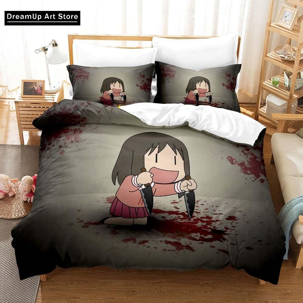 3D-принт мода аниме Azumanga Daioh комплект постельного белья для мальчиков и девочек Twin Queen полный размер пододеяльник наволочка кровать для взрослых спальня